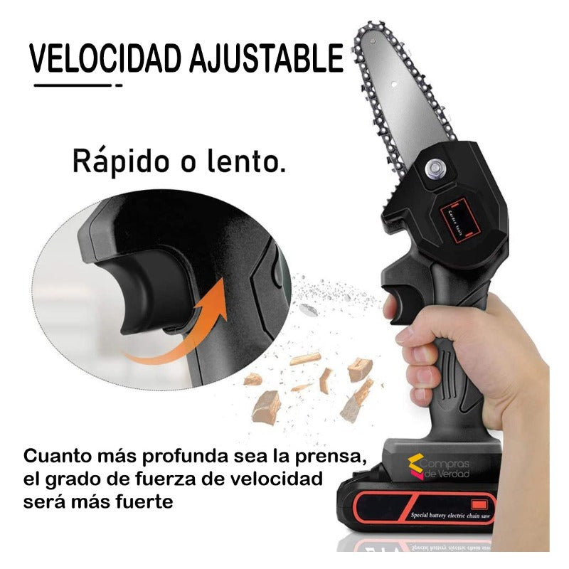 🔥 Motosierra Compacta Power 24V – Potencia Imparable en la Palma de tu Mano