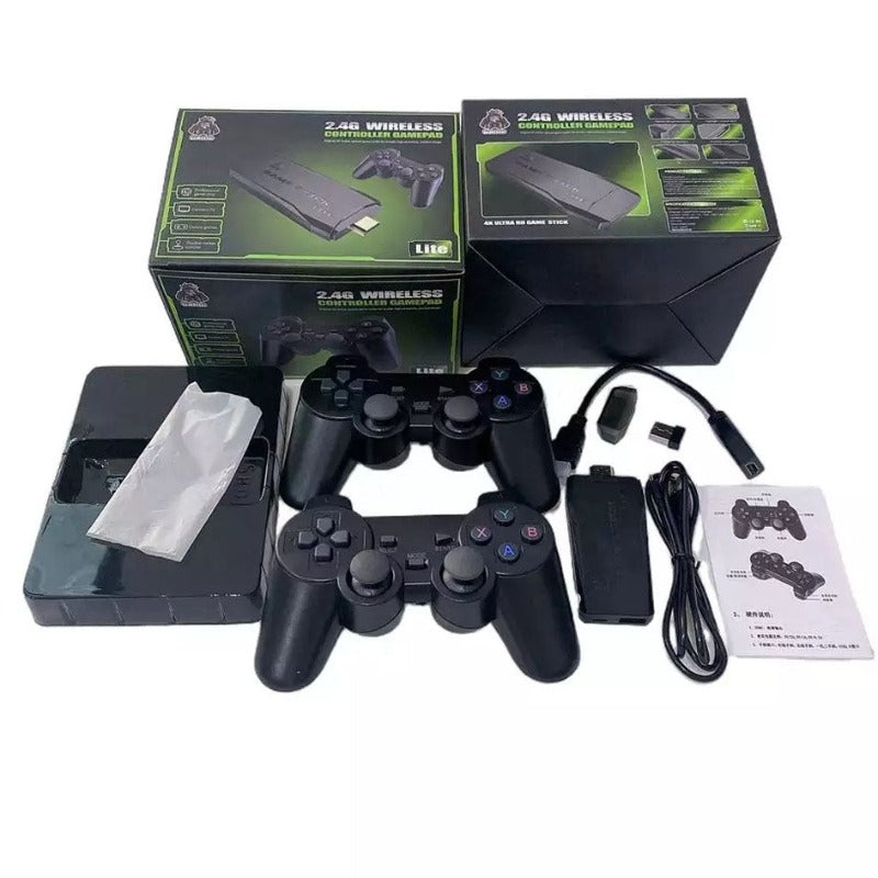 🎮🔥 Miniconsola de Juegos Portátil Retro Play 4K – ¡Vuelve a Revivir los Clásicos con Estilo!