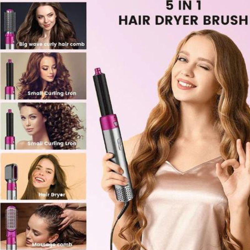 💁♀️✨ ¡Transforma tu Rutina de Belleza con el Cepillo Profesional Ellegance 5 en 1!