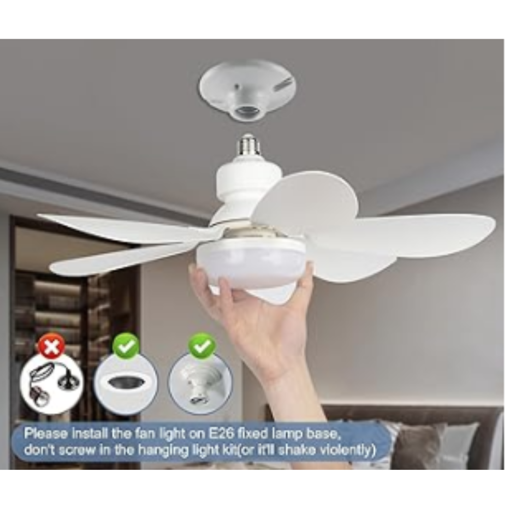 💡 LUZ DE VENTILADOR DE TECHO 30W – ILUMINA Y REFRESCA TU ESPACIO CON COMODIDAD Y ESTILO