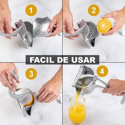 🍊 ¡Exprime Cada Gota de Sabor con Nuestro Exprimidor Manual Premium! 💪