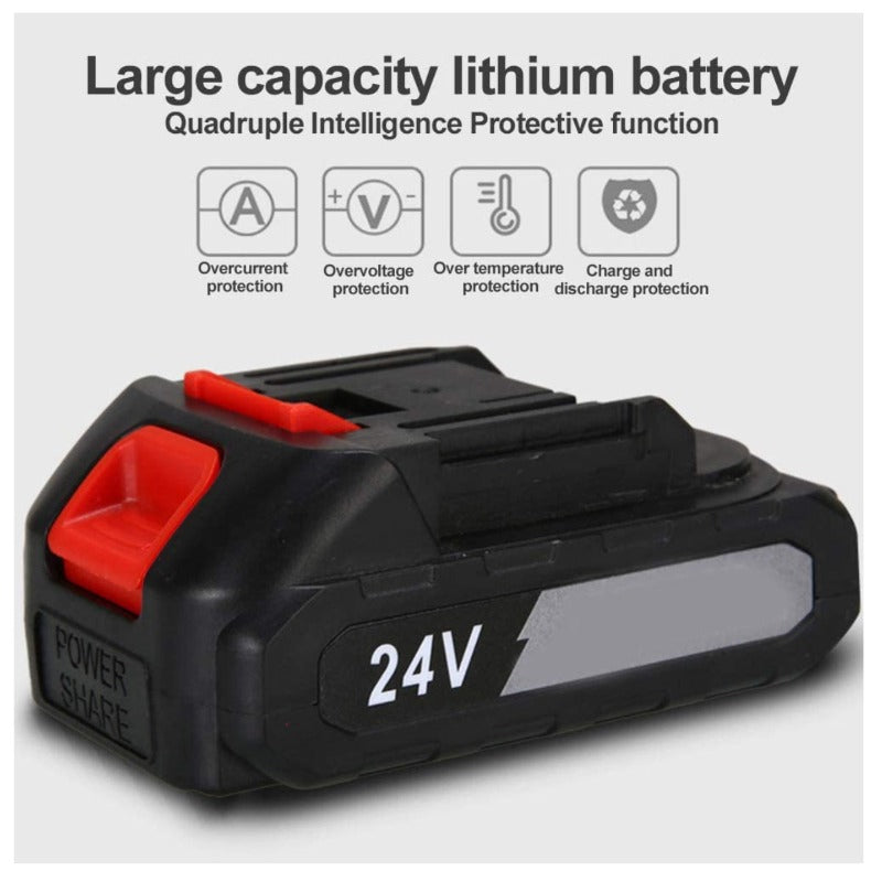 🔥 Motosierra Compacta Power 24V – Potencia Imparable en la Palma de tu Mano