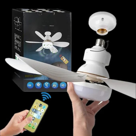💡 LUZ DE VENTILADOR DE TECHO 30W – ILUMINA Y REFRESCA TU ESPACIO CON COMODIDAD Y ESTILO