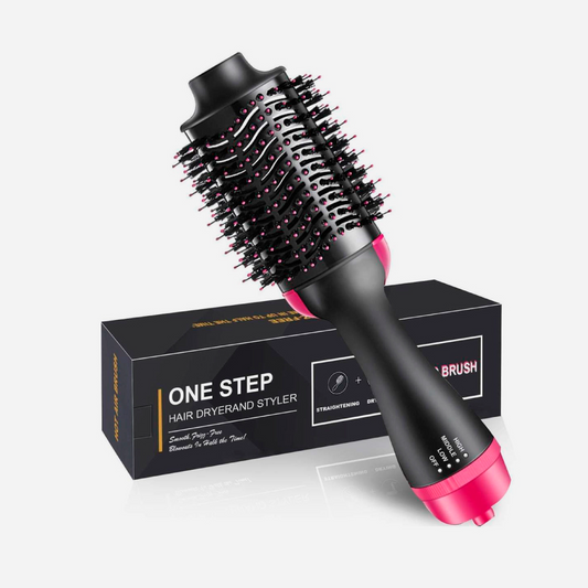💁‍♀️ ¡Tu Cabello Perfecto en Minutos con el Cepillo Secador Hot Air Brush! 💨✨