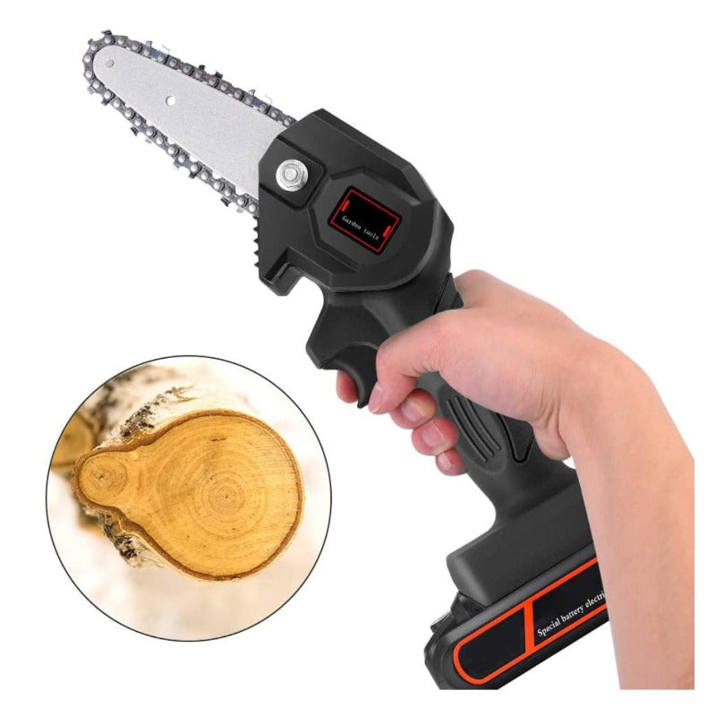 🔥 Motosierra Compacta Power 24V – Potencia Imparable en la Palma de tu Mano